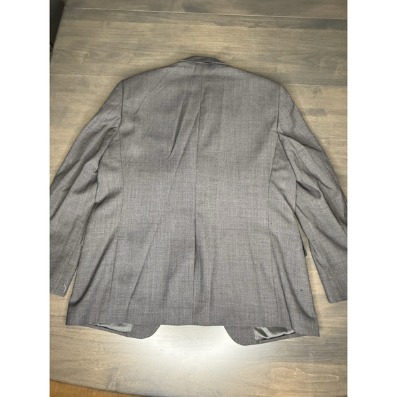 Ralph Lauren Men's Plaid Wool Blazer Suit Jacket Made for Dillard's 40S - Picture 5 of 13